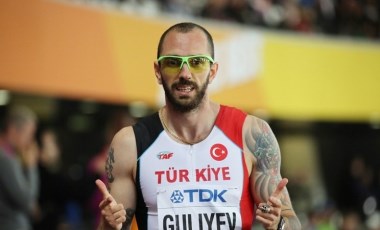 Milli atletler Ramil Guliyev ile Salih Teksöz'den bronz madalya