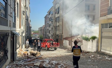 Çorlu’da apartman dairesinde patlama: 1 ağır yaralı