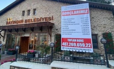 AKP’den belediyeye 400 milyon borç kaldı