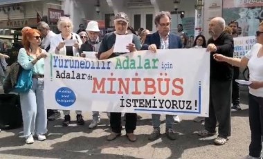 Adalar Sivil İnisiyatifi yetkililere seslendi: 'Yeni azman minibüs projesini iptal edin!'