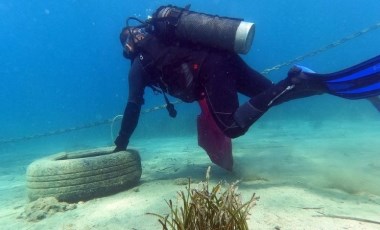 Bodrum’da deniz dibi temizliği 10. yılında