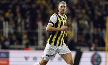 Fenerbahçe'de Edin Dzeko antrenmanda yer almadı