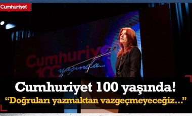 Cumhuriyet 100 yaşında! Genel yayın yönetmenimiz Mine Esen'den anlamlı konuşma...