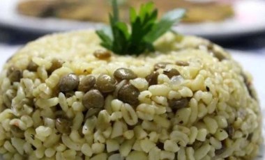 Antakya usulü mercimekli bulgur pilavı tarifi