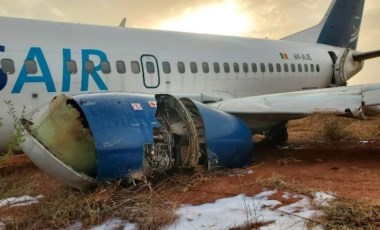 Senegal'de Boeing 737 pistten çıktı: 10 kişi yaralandı