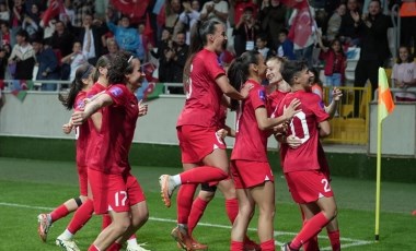 A Milli Kadın Futbol Takımı, Azerbaycan'ı tek golle geçti