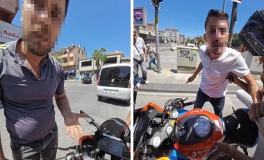 Trafikte tartıştığı motosikletliye bıçak çekti: 'Seni ikiye bölerim'