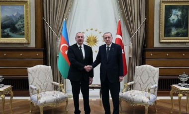 AKP'li Cumhurbaşkanı Erdoğan, Azerbaycan Cumhurbaşkanı Aliyev ile görüştü