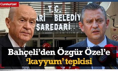 Devlet Bahçeli'den CHP lideri Özgür Özel'e 'kayyum' tepkisi