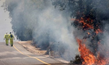 Lübnan'dan İsrail açıklaması: Binlerce dönümlük tarım arazisi yandı