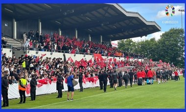 EURO 2024'e günler kala milli takımın ilk idmanına yoğun ilgi!