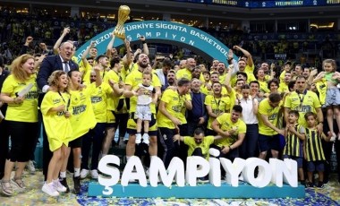 Fenerbahçe Beko Basketbol Süper Ligi'nde şampiyon oldu: 8 yılın ardından bir ilki başardı!