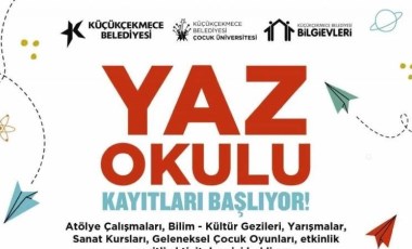 Küçükçekmece’de 10 bin öğrenci yaz okullarından faydalanacak