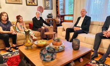 Ayşe Ateş'ten Kılıçdaroğlu'na ziyaret: Karnelerini gösterdiler