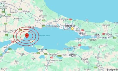 Son dakika... Marmara Denizi'nde deprem