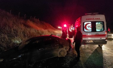 Adıyaman’da kontrolden çıkan otomobil devrildi: 1 ölü, 6 yaralı