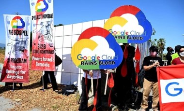 Binlerce öğrenciden İsrail karşıtı protesto: Google ve Amazon'da çalışmayı reddettiler!