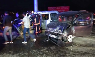 Malatya'da feci kaza: 1 ölü, 3 yaralı