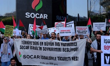 SOCAR'ı protesto eden Filistin İçin Bin Genç'ten 10 kişi gözaltına alındı