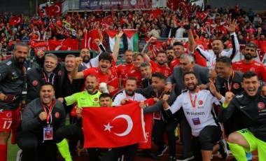 Ampute Milli Futbol Takımı, İsrail'i bozguna uğrattı!