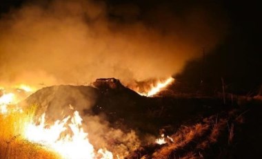 Şırnak’ın Suriye sınırında anız yangını: 7 köy etkilendi!