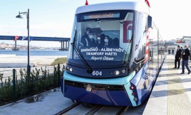 Eminönü-Alibeyköy Tramvay Hattı'nda bakım nedeniyle seferlere düzenleme