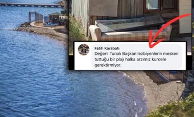 İYİ Partili başkandan 'çirkin ifade': 'Lezbiyenlerin mesken tuttuğu bir plaj...'