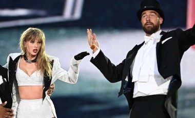 Taylor Swift ile sevgilisi Travis Kelce'den sürpriz sahne şovu