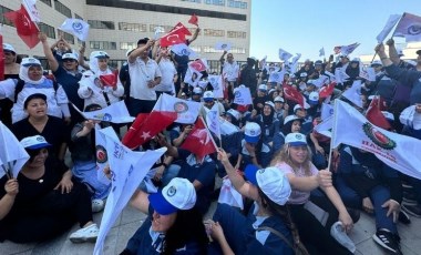 İzmir Şehir Hastanesi'nde asgari ücret isyanı: İş bıraktılar!