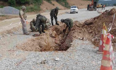 Yol çalışması sırasında... Kosova’da 2. Dünya Savaşı'ndan kalan patlamamış 3 bomba bulundu