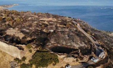 Çanakkale yangınının sıçradığı antik kent küle döndü