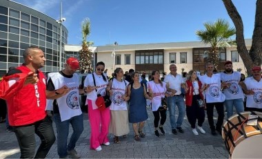 Menemen’de işçilerin hak arayışı devam ediyor