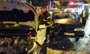 Kars’ta trafik kazası: 2 yaralı