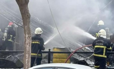 Şanlıurfa’da atış poligonunda yangın: Isınan mermiler patladı