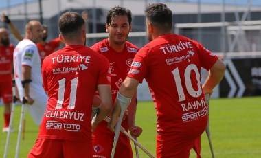 Türkiye Ampute Milli Futbol Takımı, Avrupa Şampiyonu!