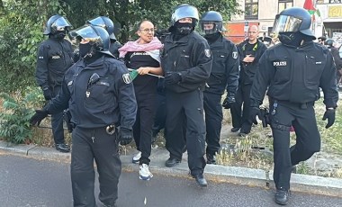 Berlin’de İsrail protestosu: Göstericiler gözaltına alındı