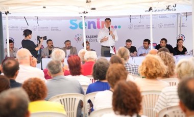 'Ataşehir Senin' projesi, mahalle toplantılarıyla devam ediyor