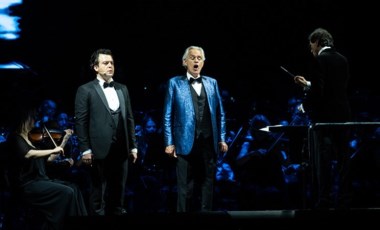 Andrea Bocelli, İstanbul'da konser verdi