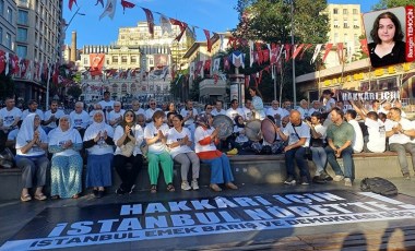 Adalet nöbeti yapıldı! Hakkari Belediyesi’ne kayyum atanması İstanbul’da protesto edildi: 'Belediyeleri geri alana kadar mücadele edeceğiz'