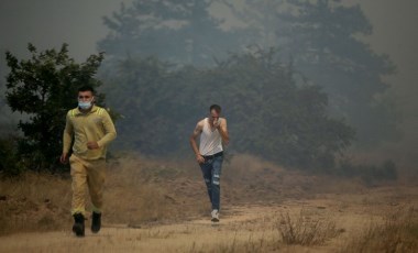 Bulgaristan sınırında yangın: Ekiplerin müdahalesi sürüyor!