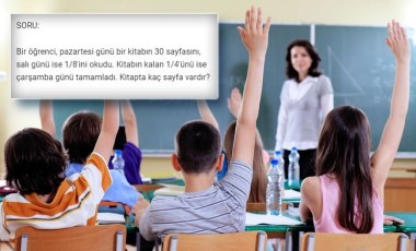 İlkokul matematik sorusu yetişkinleri şaşkına çevirdi!