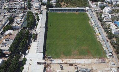 Bodrum FK'dan stadyum açıklaması: 'Yüzde 75'i bitmiş durumda'