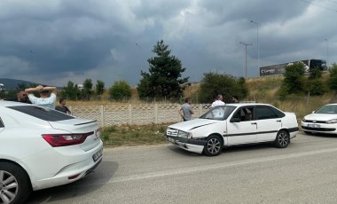 Bolu'da otomobille polisten kaçan 2 şüpheli kovalamacayla yakalandı