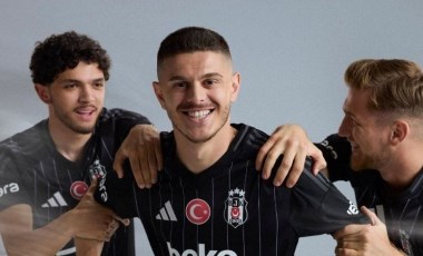 Beşiktaş yeni sezon deplasman formasını tanıttı