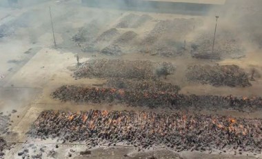 Aydın'da kağıt fabrikasındaki yangın 3'üncü gününde: Müdahale sürüyor