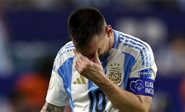 Messi'nin gözyaşları Copa America finaline damga vurdu!