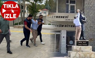 Elazığ'da Atatürk heykeline taşla saldırıda yeni gelişme: Şüpheli adliyeye sevk edildi