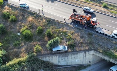 Düzce’de feci kaza… Minibüs şarampole uçtu: 1 ölü, 2 yaralı