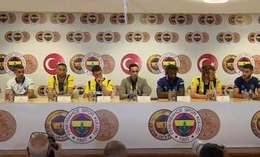 Fenerbahçe'den yeni transferler için imza töreni: Oğuz Aydın'a Galatasaray sorusu!