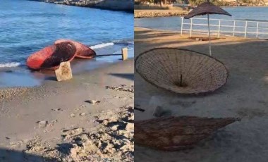 Kuşadası’nda vandalların son hedefi plajlar oldu